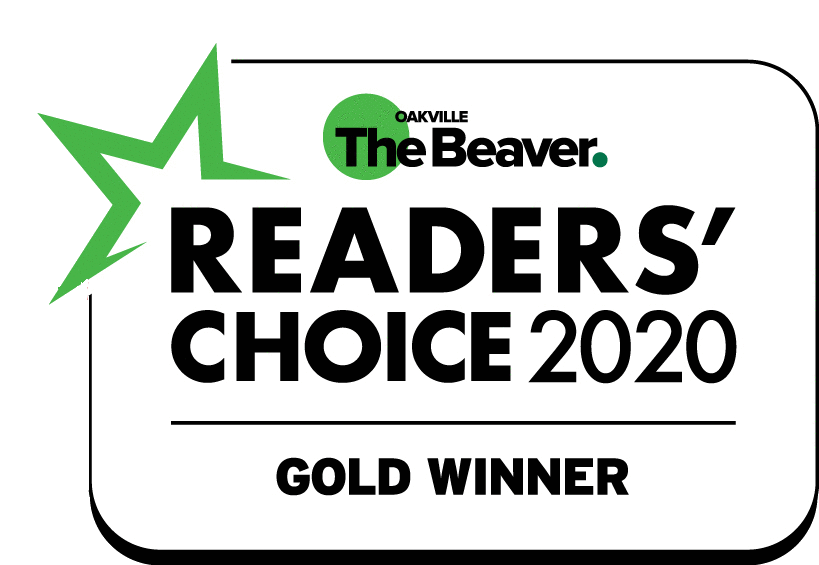 Oakville Readers' Choice Award - Gold Winner