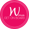 Women Get on Board Logo
